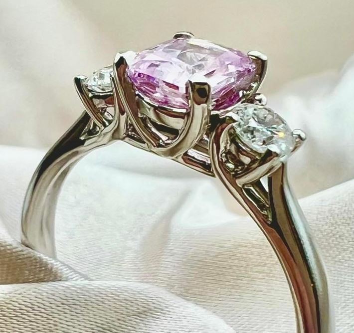 Pink sapphire 2025 ring nz